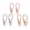 Brass Earring Hooks KK-L177-28-1