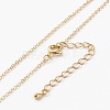 Mixed Natural Gemstone Heart Pendant Necklaces NJEW-JN03491-4