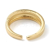 Brass Enamel Cuff Rings RJEW-O043-03G-4