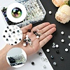 350Pcs 7 Colors Transparent & Opaque Acrylic Beads MACR-FS0001-82-2