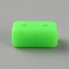 Opaque Acrylic Beads SACR-WH0011-10A-1