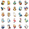 50Pcs Cartoon Birds Paper Sticker STIC-C012-06-4