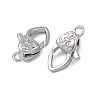 SHEGRACE Brass Lobster Claw Clasps XGRQ58035-765P-2