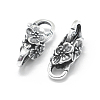 Thailand 925 Sterling Silver Lobster Claw Clasps STER-L055-051AS-2