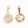 Alloy Enamel Pendants ENAM-TAC0001-14A-3