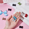 8Pcs 8 COlors Polymer Clay Rhinestone Beads RGLA-ME0001-01-3