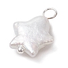 Natural Nucleated Baroque Keshi Pearl Pendants PALLOY-JF02900-02-4