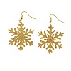 Snowflake Acrylic Glitter Powder Dangle Earrings FS-WGC8E2D-03-2