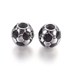 304 Stainless Steel Enamel European Beads STAS-F195-126P-2