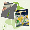 40Pcs 10 Styles Mixed Styles Handmade Lampwork Beads LAMP-PA0001-68A-5