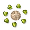 Handmade Silver Foil Glass Beads LS-X-FOIL-R050-12x8mm-7-7