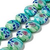 Handmade Lampwork Beads Strand LAMP-C008-06B-1