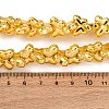 Electroplate Glass Beads Strands EGLA-H109-06F-4