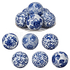 6Pcs 6 Styles Handmade Porcelain Beads PORC-OC0001-16-1