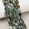 Natural African Turquoise(Jasper) Beads Strands G-H349-A01-16-1