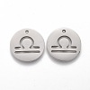 Tarnish Resistant 201 Stainless Steel Pendants LS-STAS-Z001-B-09P-1