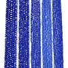 Electroplate Glass Beads Strands EGLA-A044-P4mm-B32-2