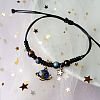 Ceramic Beads Braided Bead Bracelets for Women WG429D7-03-1