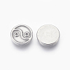 304 Stainless Steel Cabochons STAS-E444-46-3