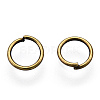 Iron Open Jump Rings IFIN-T019-6mm-AB-1