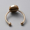 304 Stainless Steel Cuff Ring Components LS-FIND-WH0129-74C-RG-2