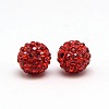 Polymer Clay Rhinestone Beads RB-A053-4mm-21-1