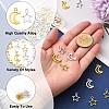 50Pcs Tibetan Style Alloy Charms TIBEP-FS0001-30-2