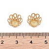 316 Surgical Stainless Steel  Bead Caps STAS-Q310-09A-G-2