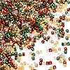 4 Colors 11/0 Christmas MIYUKI Delica Seed Beads SEED-X0058-20-1