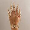 Halloween Gothic Flower
Iron Finger Ring Bracelets for Women WG5FE4C-04-1