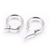 304 Stainless Steel Hoop Earrings X-STAS-P237-12P-2