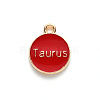 Alloy Enamel Pendants ENAM-S124-01B-07C-3