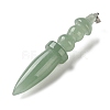 Natural Green Aventurine Big Pendants G-H338-03P-07-2