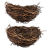 Jute Twine Imitation Bird's-nest AJEW-WH20121-14B-1