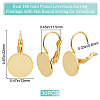 30Pcs 304 Stainless Steel Leverback Earring Findings KK-BBC0008-16-2