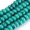Synthetic Turquoise Beads Strands G-E266-09C-01-1
