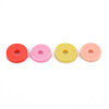 4 Colors Handmade Polymer Clay Beads CLAY-N011-032-35-3
