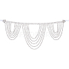 1Pc Polyester & Rhinestone Sexy Shoulder Bra Body Chain AJEW-WR0002-65-1