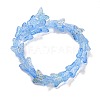 Transparent Glass Beads Strands GLAA-F114-04D-2