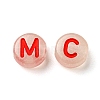Transparent Luminous Acrylic Beads OACR-I006-04B-3