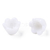 Opaque Acrylic Flower Bead Caps SACR-Q099-M45A-5
