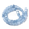 Dyed Natural White Jade Beads Strands G-S364-083A-03-2