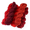 5 Skeins 5 Colors Red Color Theme Acrylic Fiber Yarn OCOR-TA0003-19A-2