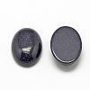 Synthetic Blue Goldstone Cabochons X-G-R415-30x40-34-2