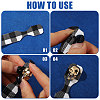 50Pcs Skull Alloy Rivets FIND-CA0011-72B-G-4