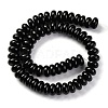 Natural Black Agate(Dyed & Heated) Beads Strands G-G177-F01-02-3