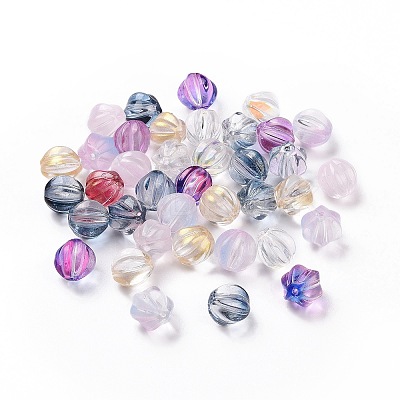 Transparent Glass Beads GLAA-L027-K-1