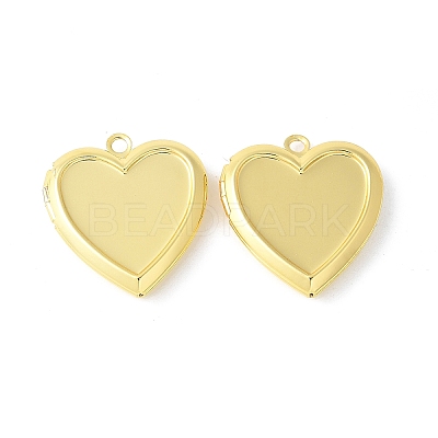 304 Stainless Steel Locket Pendants STAS-K192-09G-1