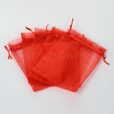 Organza Gift Bags with Drawstring OP-R016-15x20cm-01-1