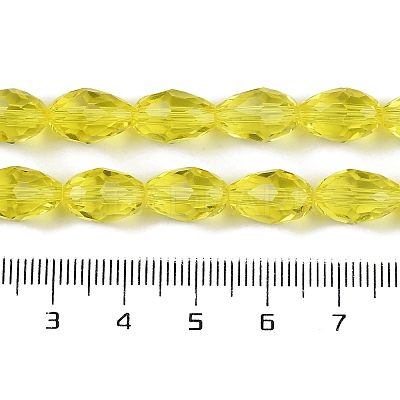 Transparent Glass Beads Strands EGLA-N013-T4mm-D26-1